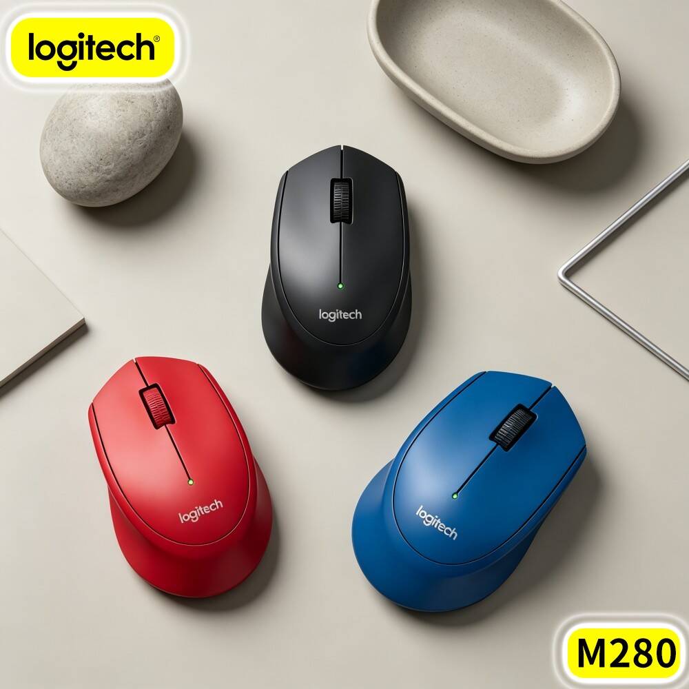 Travel Accessories Officeworks - Podręczna bezprzewodowa mysz M280 z funkcją