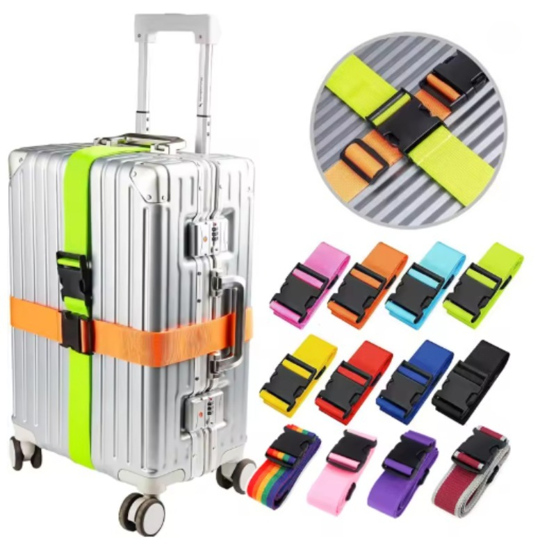 Travel Accessories Luggage Straps - Proste paski do walizek z poliestru