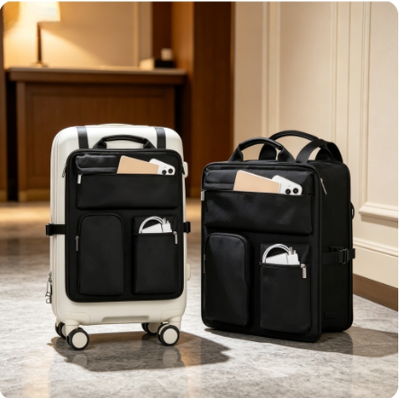Travel Accessories Luggage Straps - Torba-organizer na bagaż z wieloma kieszeniami,