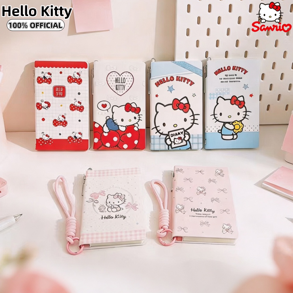 Travel Notebook Journal - Oryginalny notatnik kieszonkowy Sanrio Hello Kitty