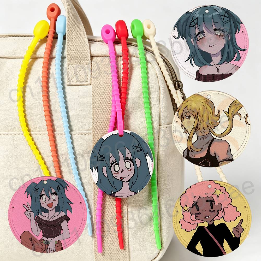 Luggage Tag Leather - Zawieszka do bagażu Maisie Jay CP