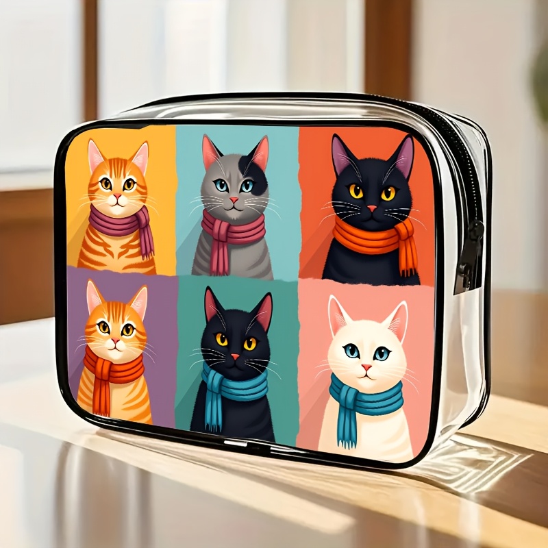 Toiletry Bag Tsa - 1 szt. Przezroczysta kosmetyczka, transparentna torba