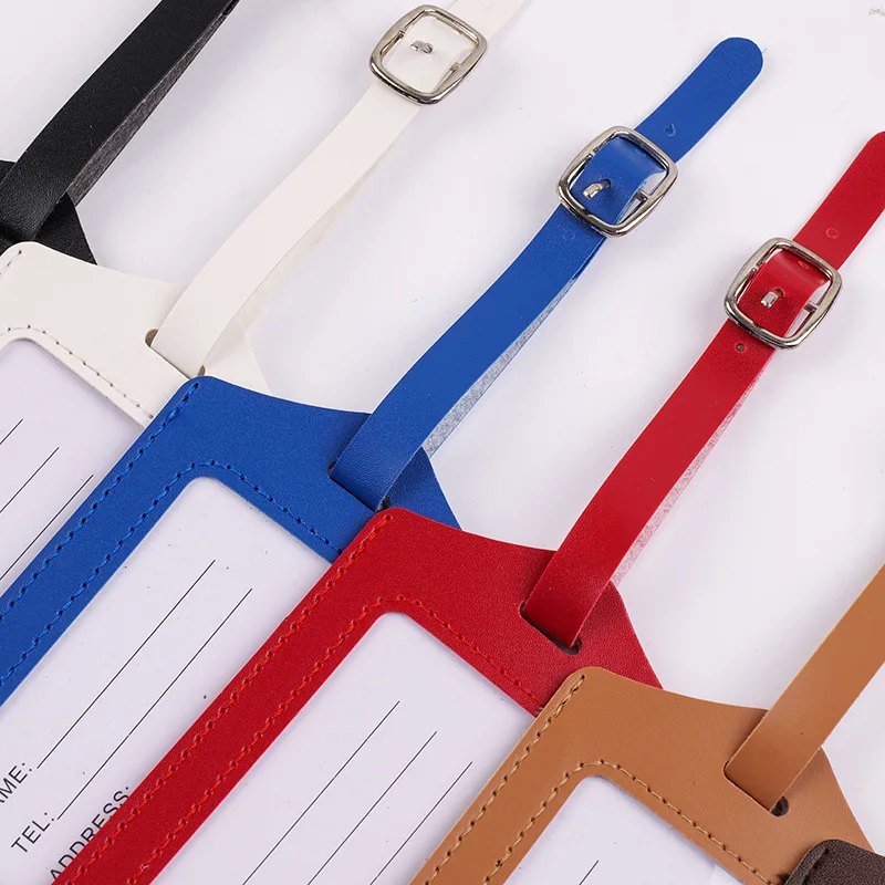 Luggage Tag Leather - Nowa zawieszka do bagażu ze skóry
