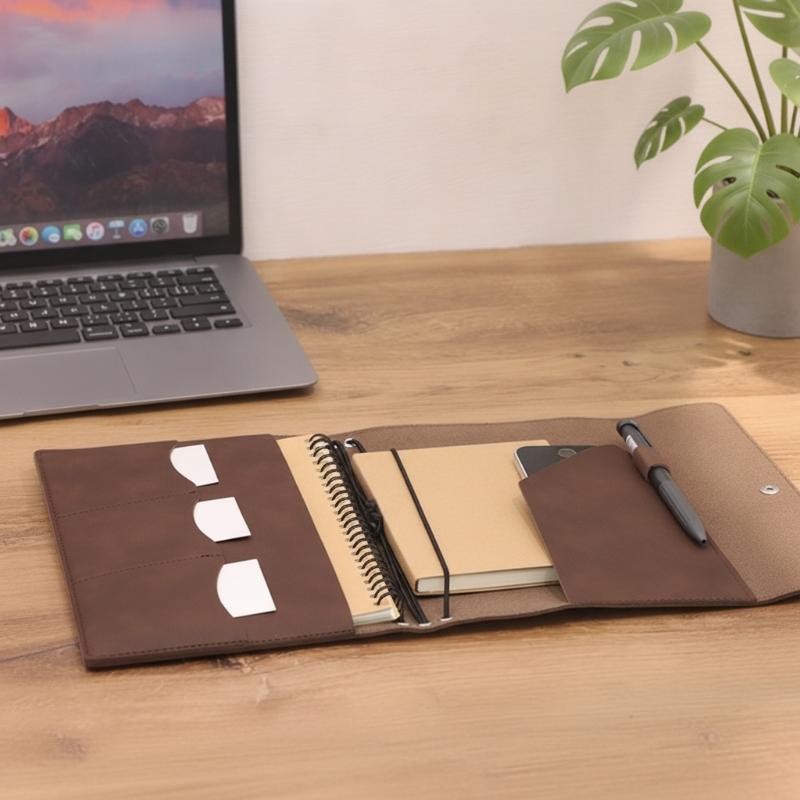 Travel Notebook Journal - Okładka dziennika w stylu vintage ze