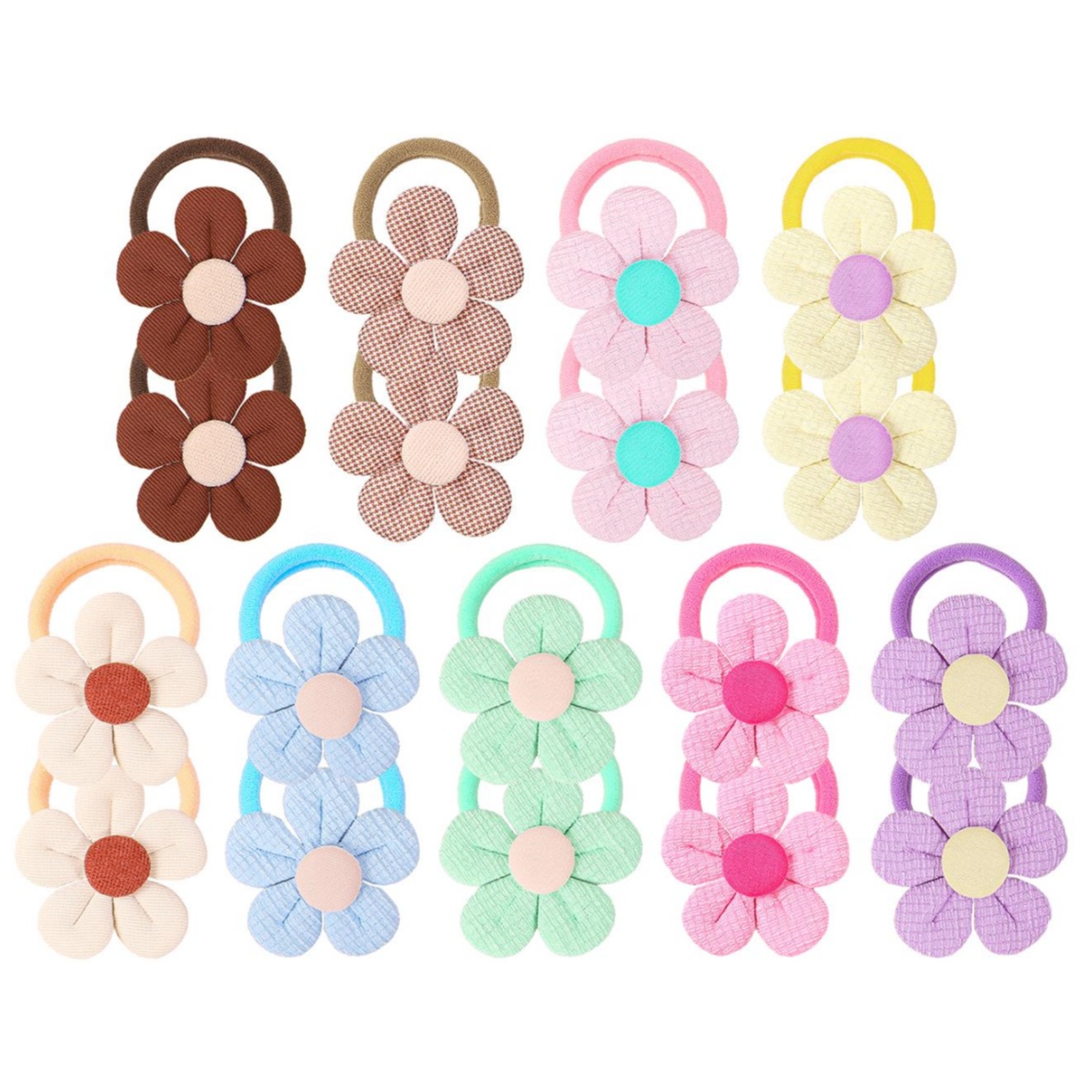 Travel Accessories For 10 Year Old Girl - 18 szt. Gumki do włosów w