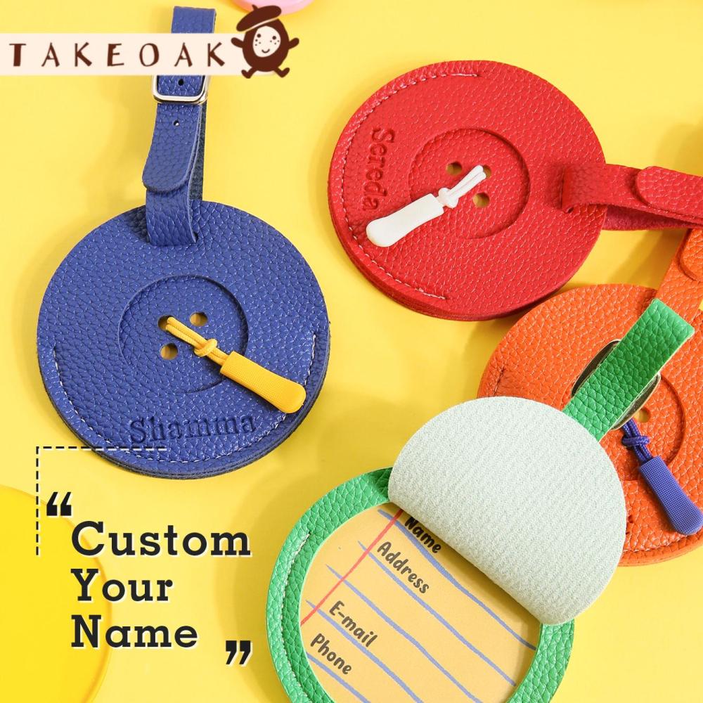 Travel Accessories Luggage Straps - Spersonalizowana tłoczona zawieszka na bagaż z