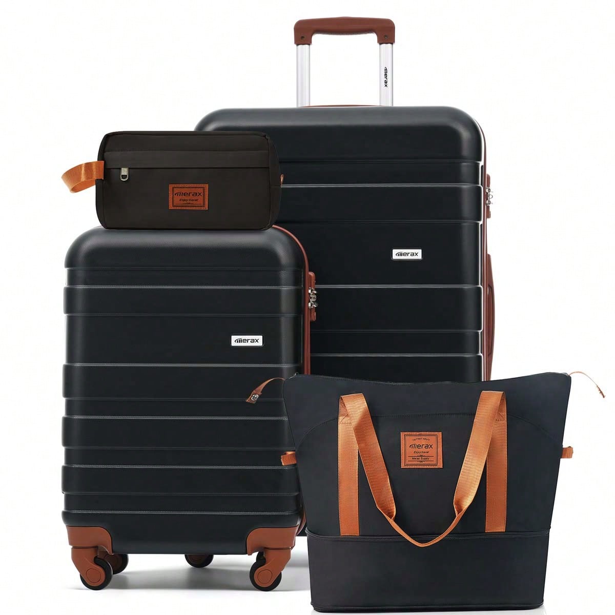 Toiletry Bag Tsa - 4-częściowy zestaw walizek - walizka podręczna