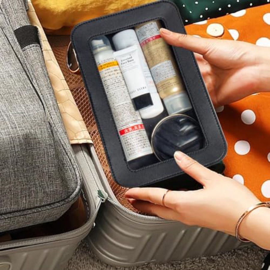 Przezroczysta kosmetyczka mała – Toiletry Bag Tsa recenzja i cena