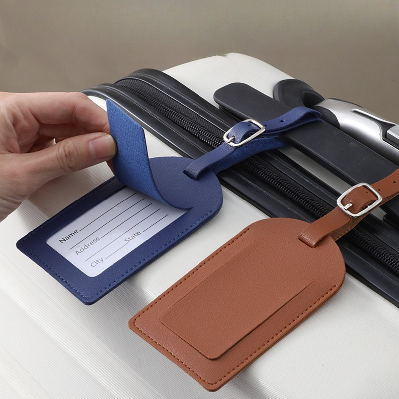Damskie Męskie Etykiety Bagażo – Luggage Tag Leather recenzja i cena