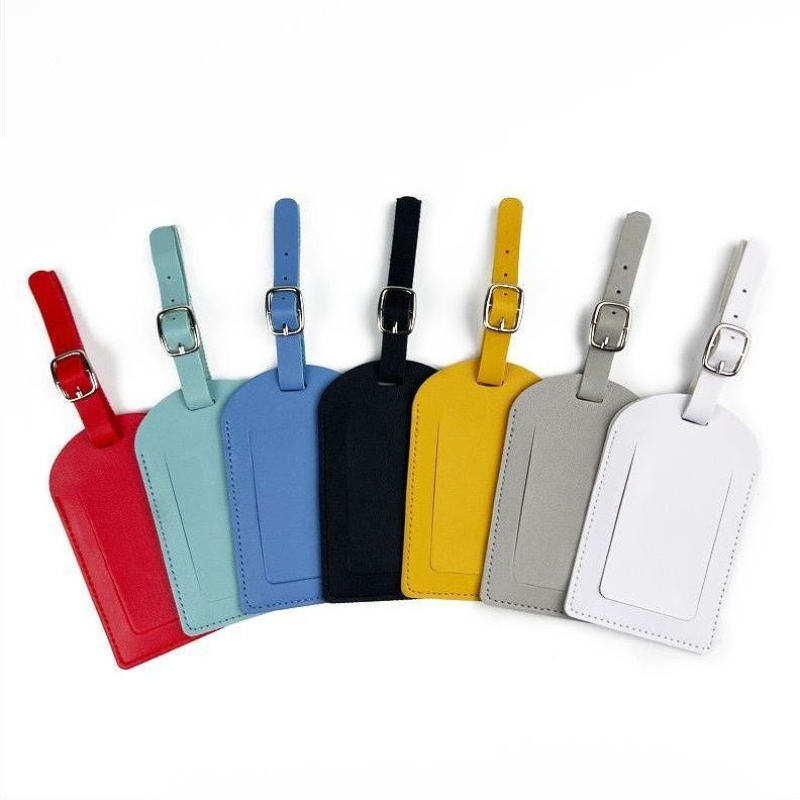 Damskie Męskie Etykiety Bagażo – Luggage Tag Leather recenzja i cena