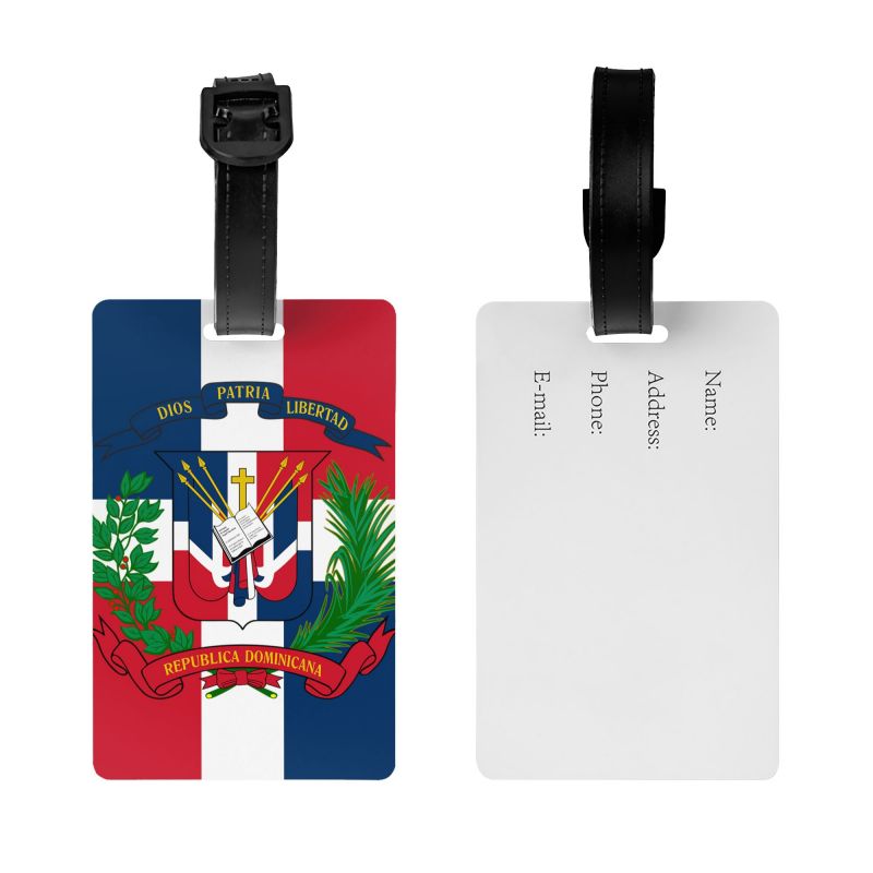 Etykieta na bagaż z flagą Repu – Travel Accessories Luggage Straps recenzja i cena