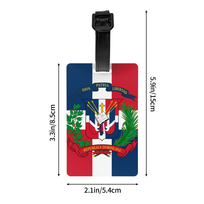 Etykieta na bagaż z flagą Repu – Travel Accessories Luggage Straps recenzja i cena