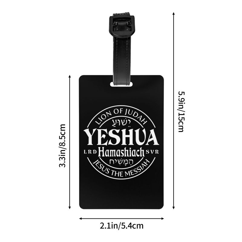 Yeshua Hamashiach, Jezus, Mesj – Travel Accessories Luggage Straps recenzja i cena