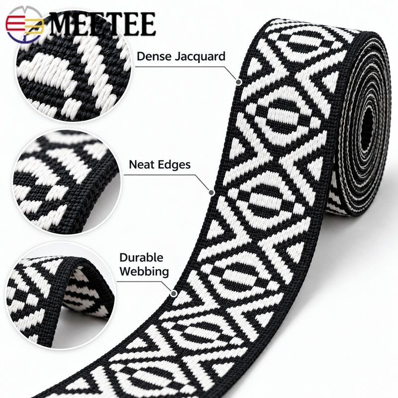 2/3/5/10M 38mm Taśma żakardowa – Travel Accessories To Sew recenzja i cena
