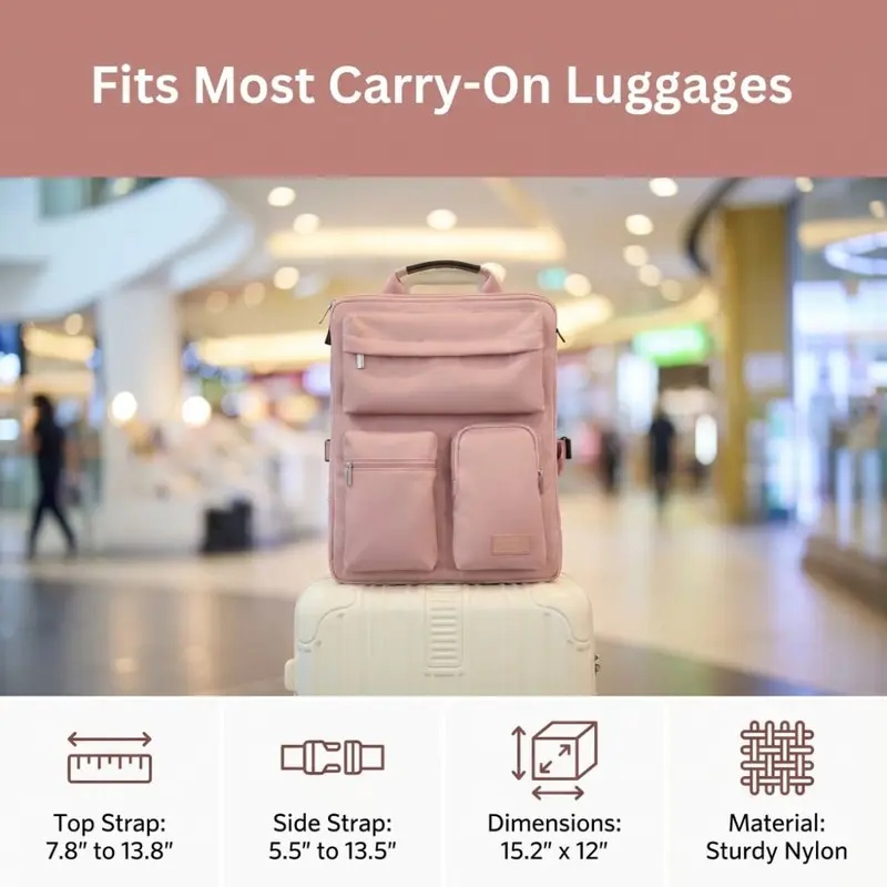 Torba-organizer na bagaż z wie – Travel Accessories Luggage Straps recenzja i cena