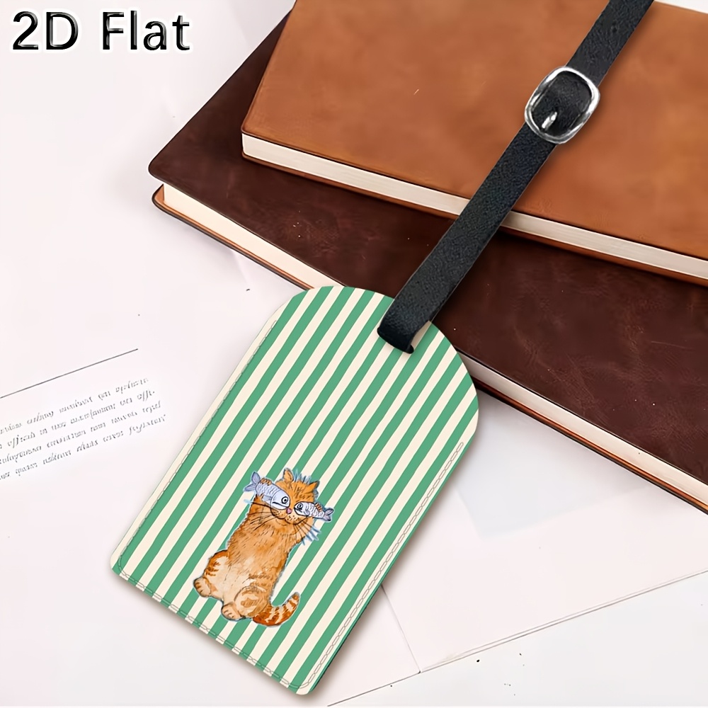 Urocza zawieszka do bagażu z k – Luggage Tag Leather recenzja i cena