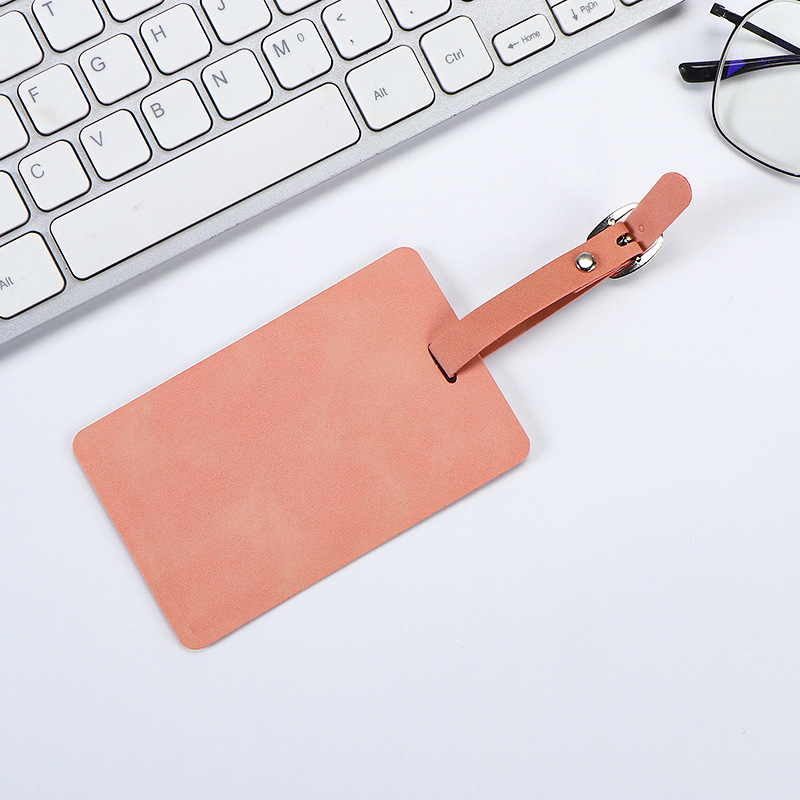Jednokolorowa zawieszka na bag – Luggage Tag Leather recenzja i cena