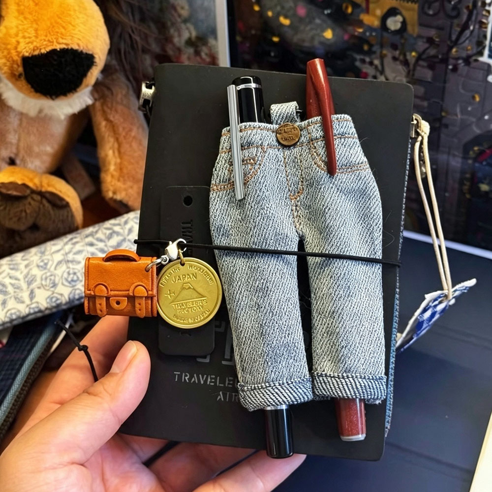 Mini etui na długopisy z tkani – Travel Notebook Journal recenzja i cena