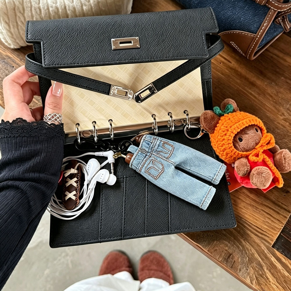 Mini etui na długopisy z tkani – Travel Notebook Journal recenzja i cena