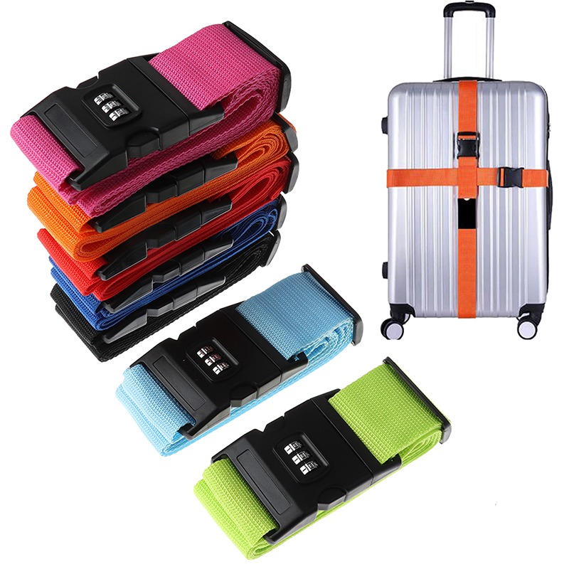 2M tęczowa blokada hasła pakow – Travel Accessories Luggage Straps recenzja i cena