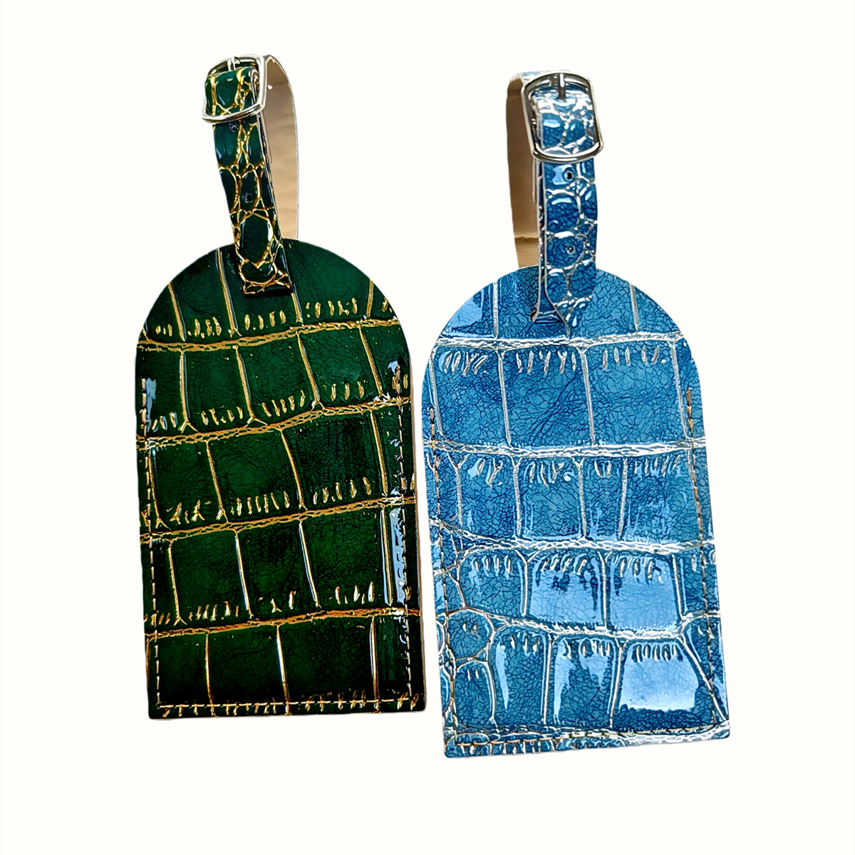 Etykieta do bagażu z tłoczenie – Luggage Tag Leather recenzja i cena