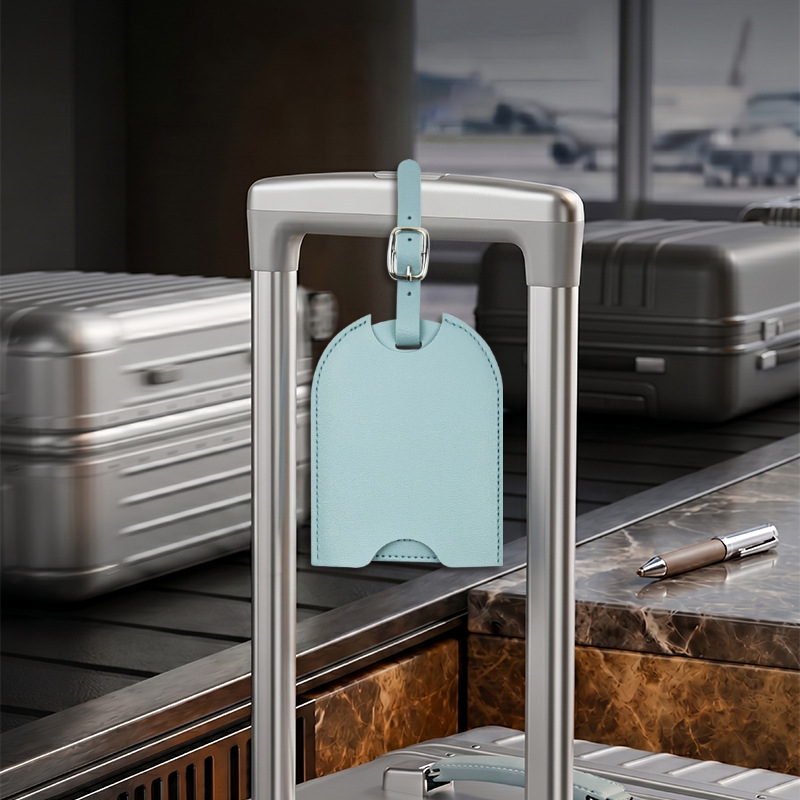 Męskie Damskie Skórzane PU Uro – Luggage Tag Leather recenzja i cena