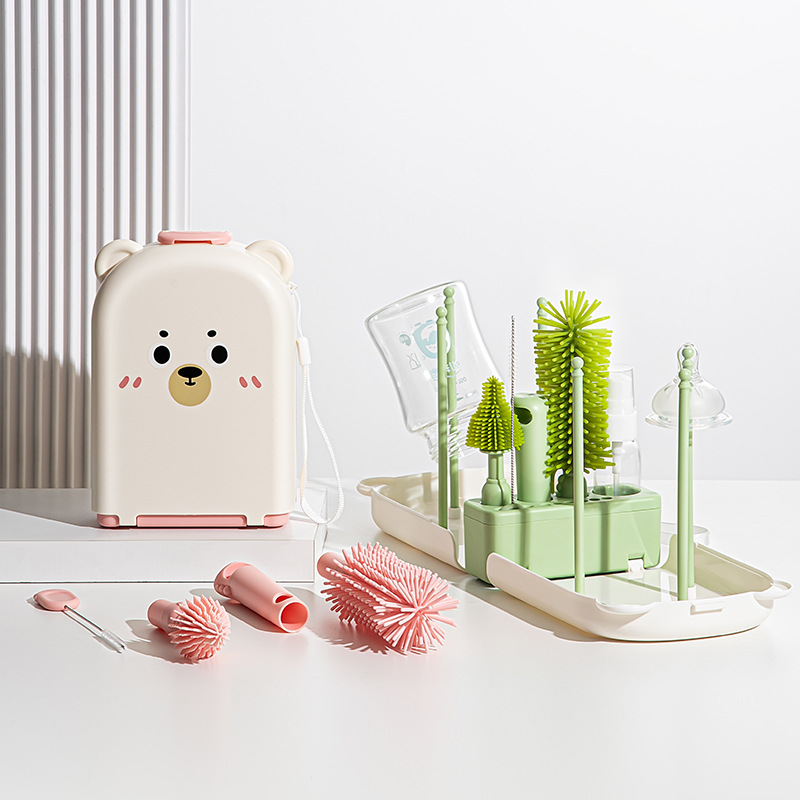 Zestaw podróżnych szczotek do  – Travel Accessories For 2 Year Old recenzja i cena