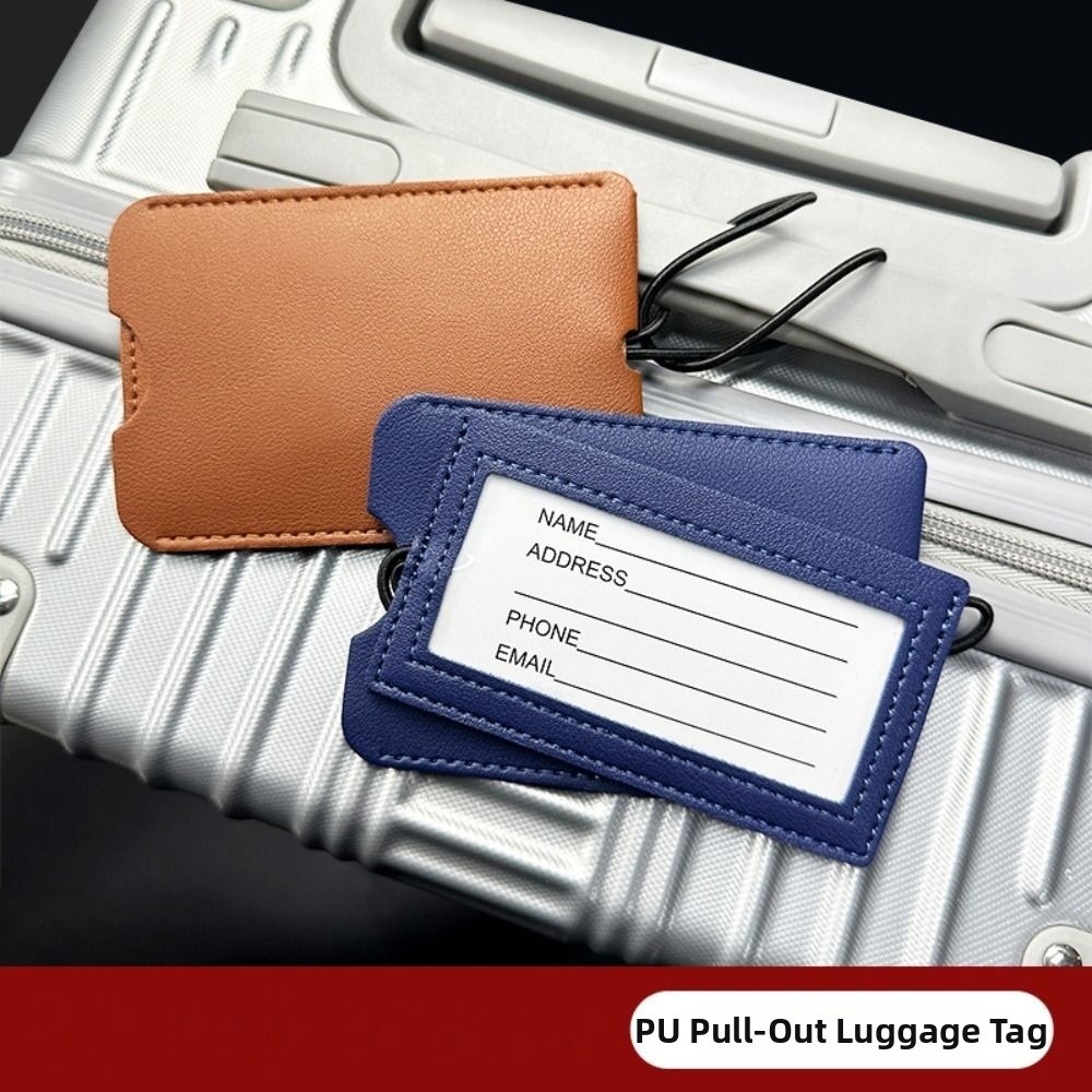 Etykieta bagażowa z PU skóry,  – Luggage Tag Leather recenzja i cena