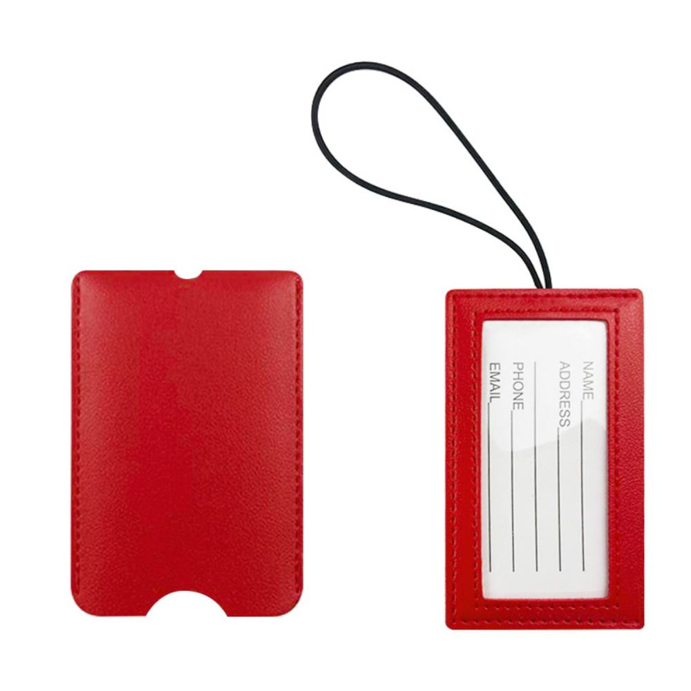 Etykieta bagażowa z PU skóry,  – Luggage Tag Leather recenzja i cena