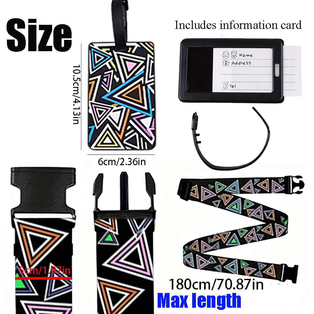 2-częściowy zestaw pasków do b – Travel Accessories Luggage Straps recenzja i cena