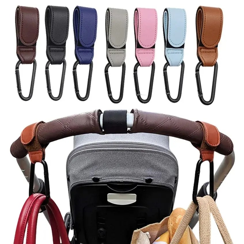 2 szt. Skórzane haczyki do wóz – Travel Accessories For 2 Year Old recenzja i cena