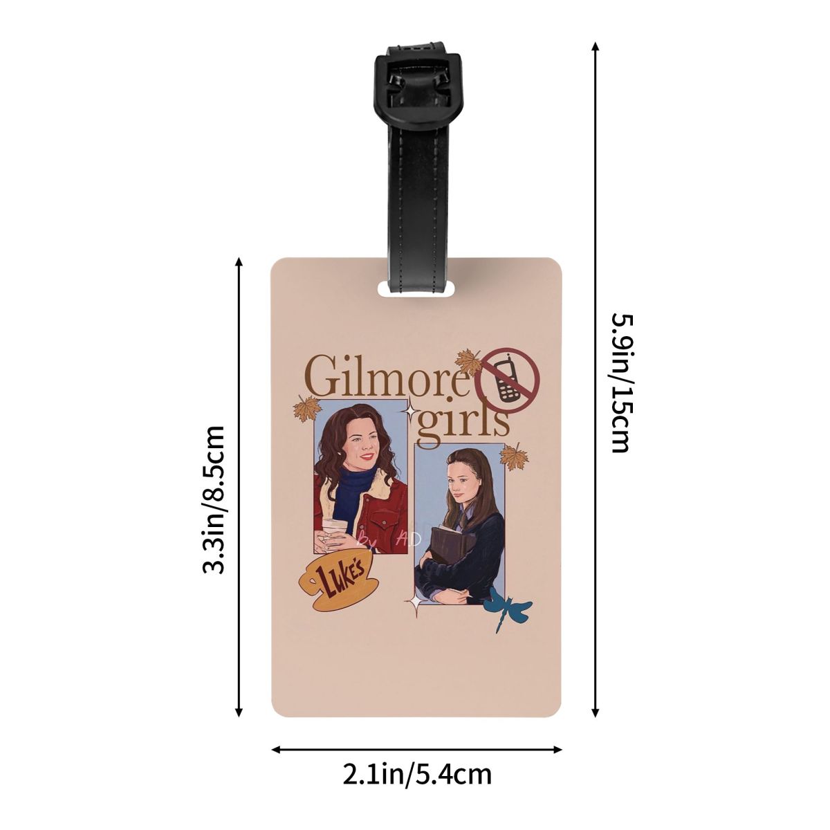 Etykiety na bagaż Gilmore Girl – Travel Accessories Sale recenzja i cena