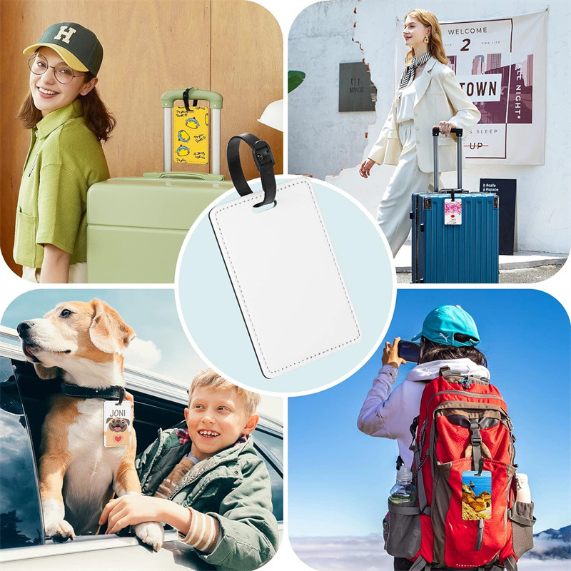 Personalizowane zawieszki do b – Luggage Tag Leather recenzja i cena