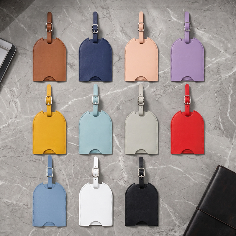 Etykieta bagażowa dla kobiet,  – Luggage Tag Leather recenzja i cena