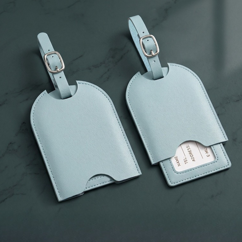 Etykieta bagażowa dla kobiet,  – Luggage Tag Leather recenzja i cena