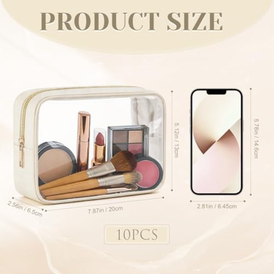 10 szt. Przezroczystych kosmet – Toiletry Bag Tsa recenzja i cena