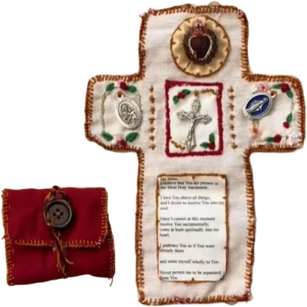 Krzyżyk znajduje się wewnątrz  – Travel Accessories To Sew recenzja i cena