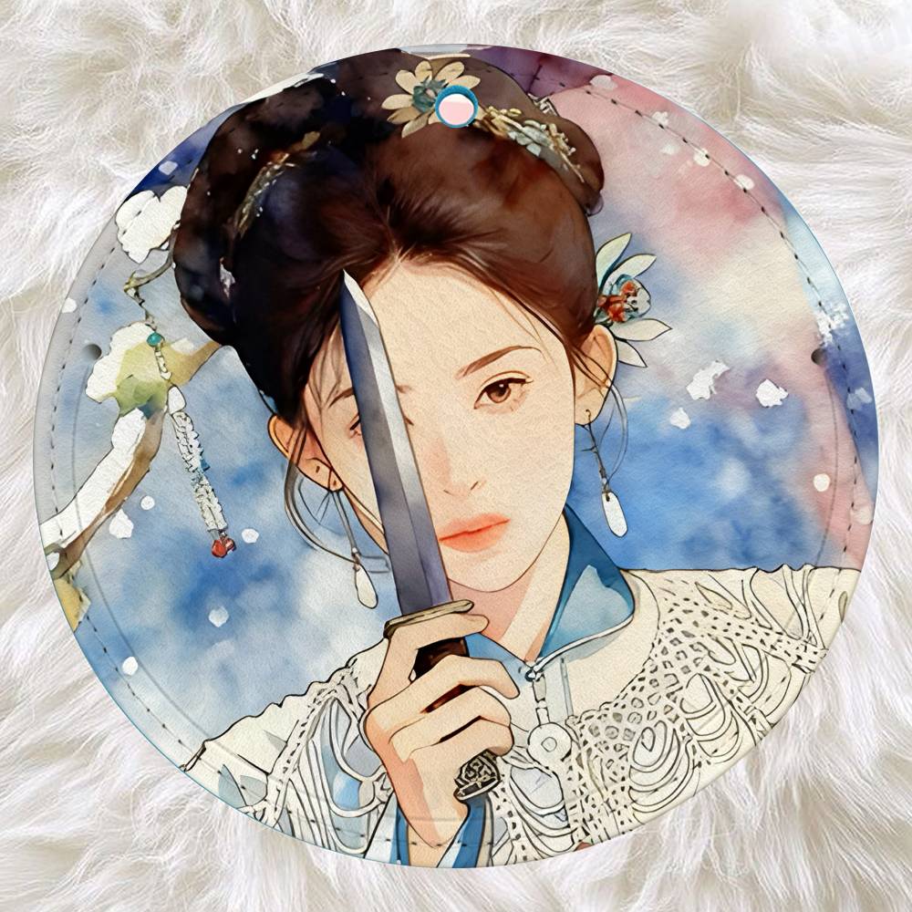 Ilustracja Yu Ming Cha Gu, zaw – Luggage Tag Leather recenzja i cena